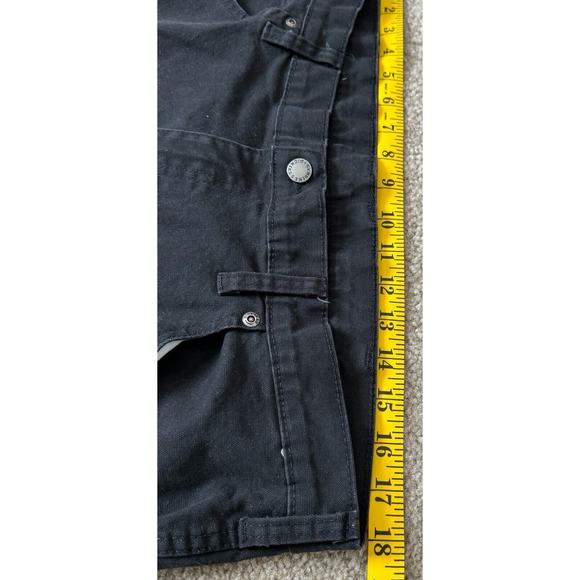 Wrangler Men's Dark Wash High Rise Rigid Cowboy Cut Straight Jeans 36/30 - Picture 4 of 10
